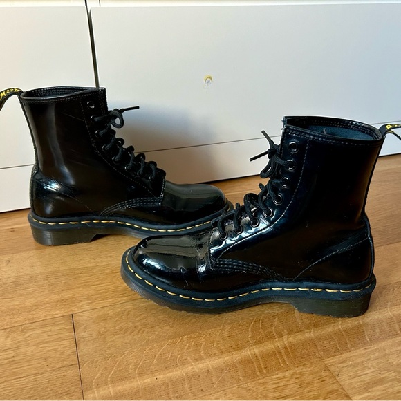 Dr. Martens Patent Leather Boots - Picture 5 of 11